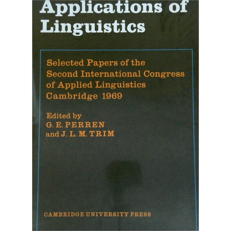 Applications of Linguistics