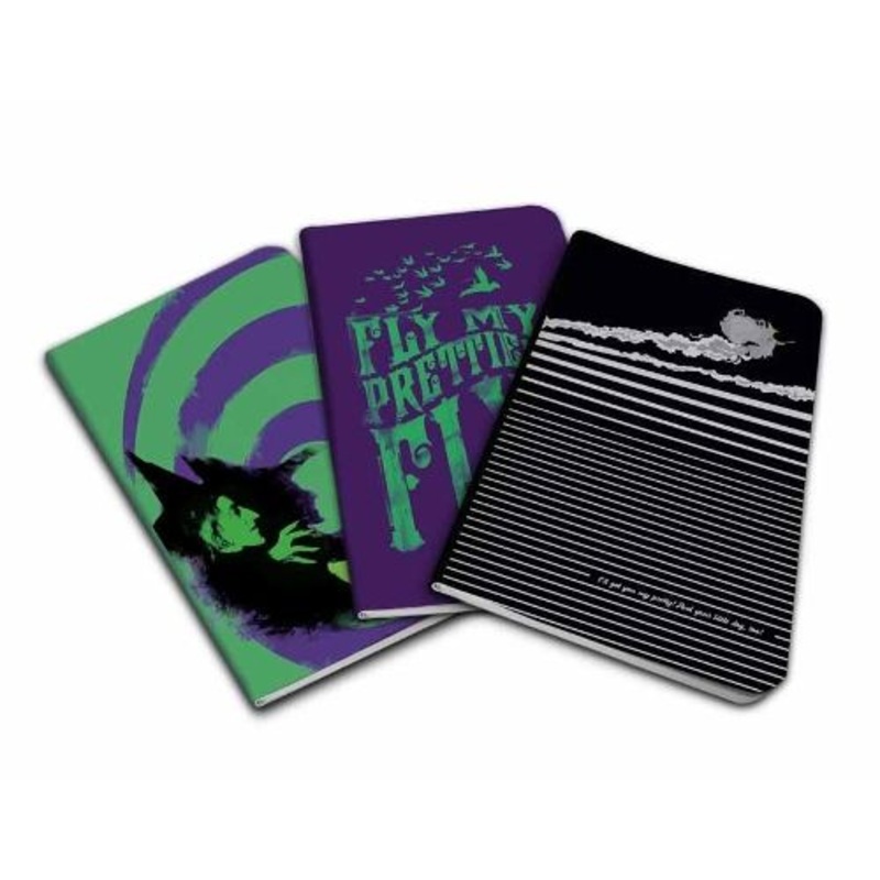 The Wizard of Oz: Wicked Witch of the West Pocket Notebook Collection: Set of 3