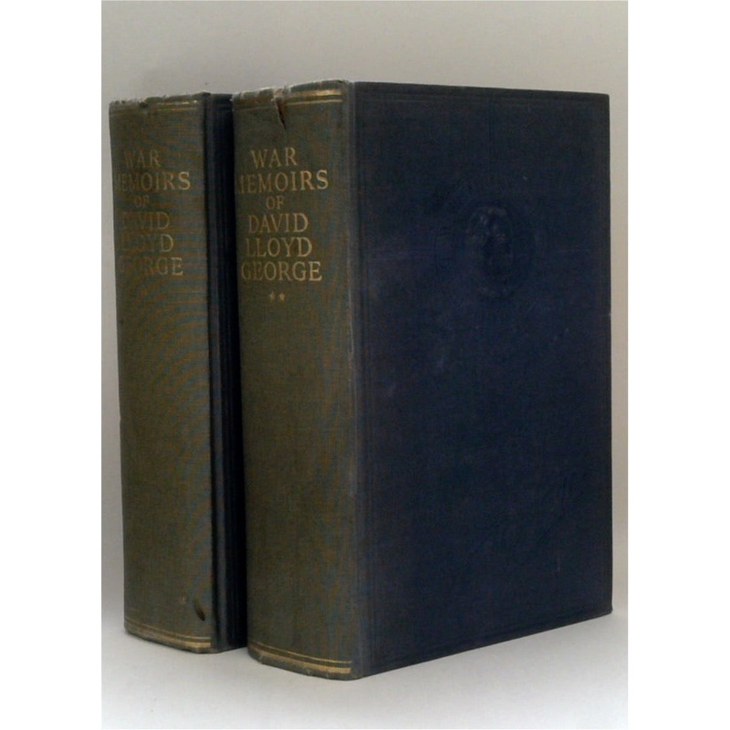 War Memories of David Lloyd George (Two-Volume Set)