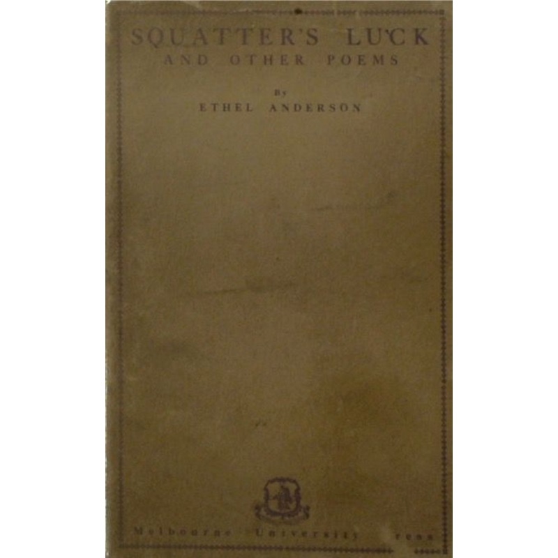 Squatter's Luck and Other Poems