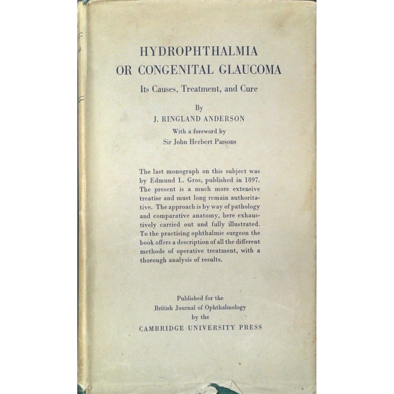 Hydrophthalmia or, Congenital Glaucoma