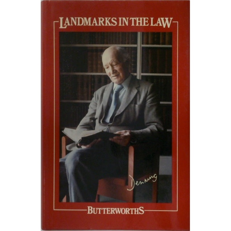 Landmarks in the Law