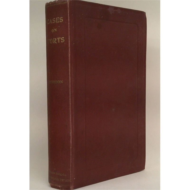 Cases on Torts
